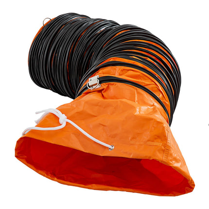 10-Inch PVC Flexible Duct Hose, 25 ft Ventilation
