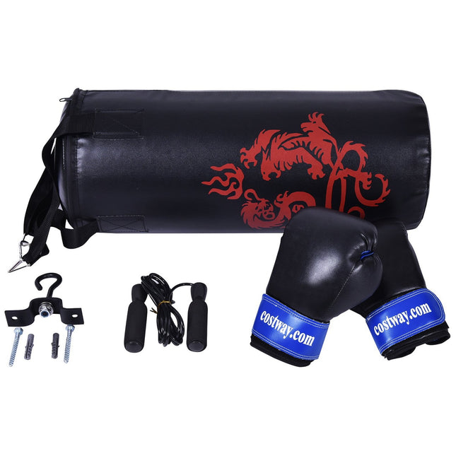 10 kg boksa maisa komplekts ar 8oz boksa cimdiem bērnu boksa maiss boksa maiss boksa maiss