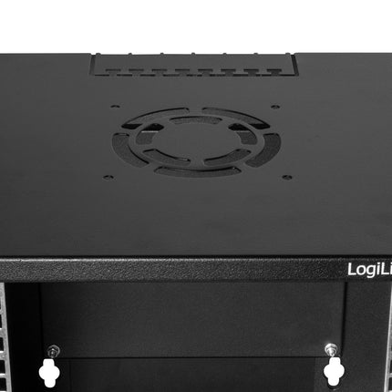 10" Wall cabinet/server cabinet U6 320 x 300 x 312 mm Assembled Black