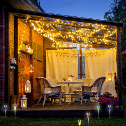 10 saules lampu iepakojums