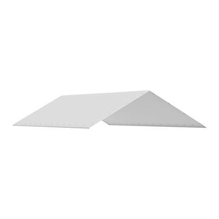 10x20 Carport Replacement Canopy Cover, Waterproof UV, White