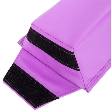 117 cm vingrošanas līdzsvara sija, treniņu vingrošanas sija, izturīga, fitnesa, PU, violeta