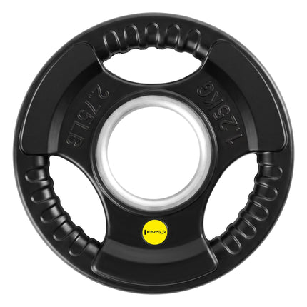 1,25 kg olimpiskais gumijas trīsdaļīgais svara disks