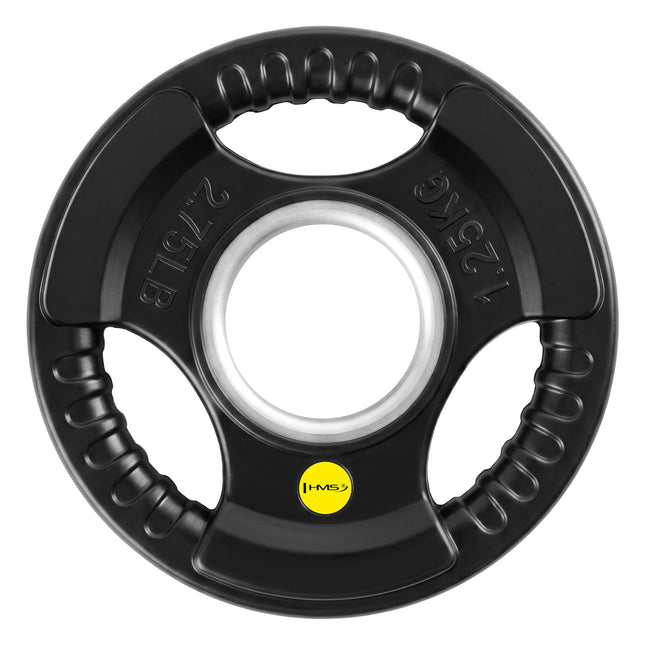 1,25 kg olimpiskais gumijas trīsdaļīgais svara disks