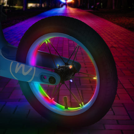 12 collu zils LED līdzsvara velosipēda ritenis