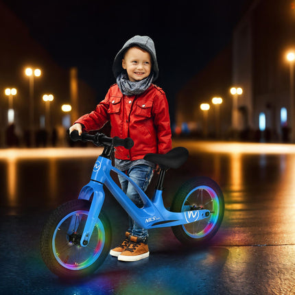 12 collu zils LED līdzsvara velosipēda ritenis
