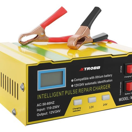 12 V/24 V akumulatora lādētājs