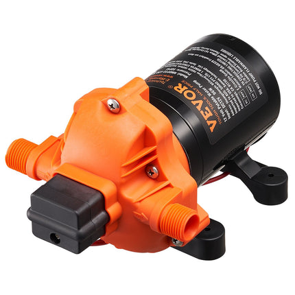 12V Diaphragm Water Pump, 3 GPM, 50 PSI, Auto Switch