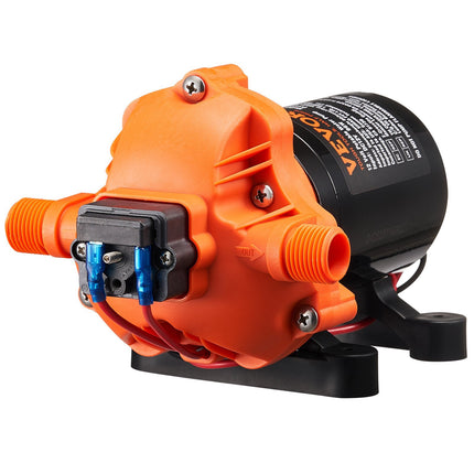 12V Diaphragm Water Pump, 3 GPM, 50 PSI, Auto Switch