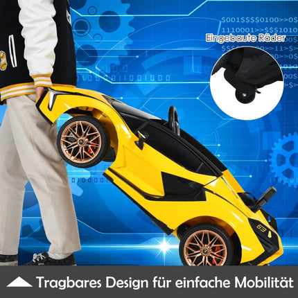 12 V bērnu elektriskā automašīna ar tālvadības pulti