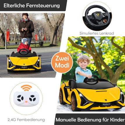 12 V bērnu elektriskā automašīna ar tālvadības pulti
