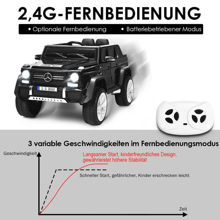 12 V bērnu braucamā automašīna ar tālvadības pulti, mūziku, LED gaismām