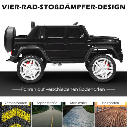 12 V bērnu braucamā automašīna ar tālvadības pulti, mūziku, LED gaismām