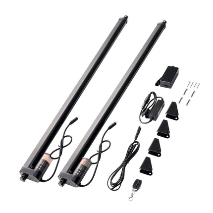 12V Linear Actuator Kit, 2-Pack, 760mm Stroke, 1000N, IP54