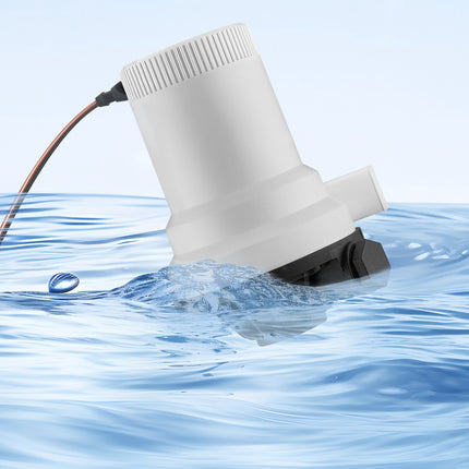 12V Livewell Aerator Pump, 1600 GPH, Dual Inlet
