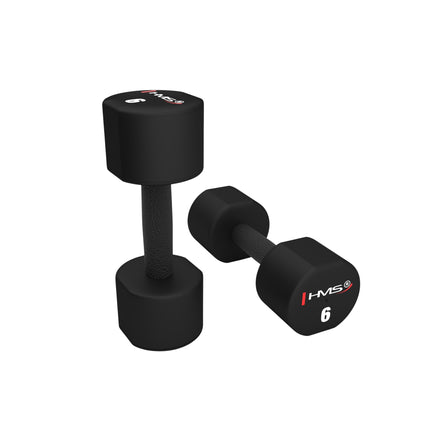 12 kg poliuretāna hanteļu komplekts
