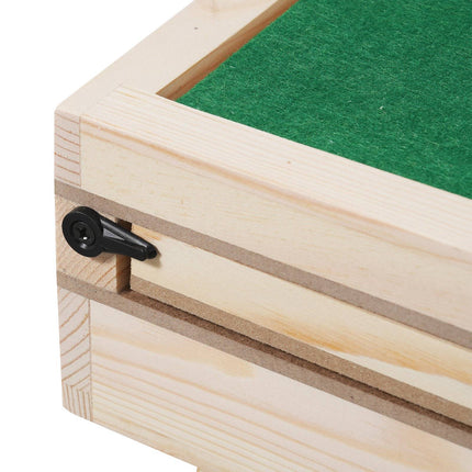 1500-Piece Puzzle Table, Folding Legs, 4 Drawers, Cover