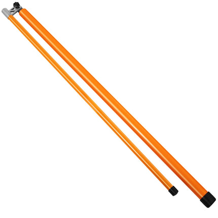 15 Ft Fiberglass Truck Load Height Measuring Stick, Foldable
