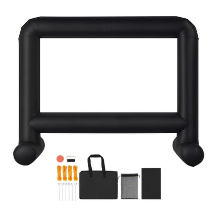 15 Ft Inflatable Movie Screen – 16:9 Washable 600D
