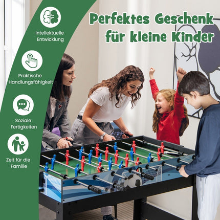 15 vienā daudzfunkcionālu spēļu galda komplekts ar galda futbolu, biljardu, hokeju