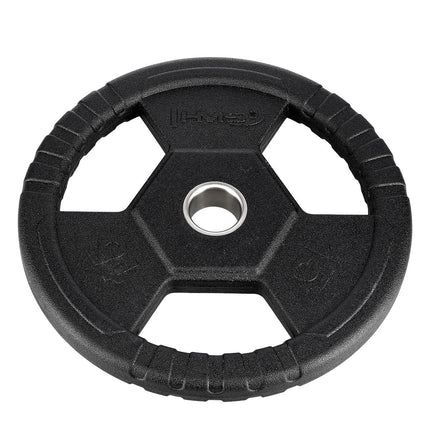 15 kg melns olimpiskais svara disks