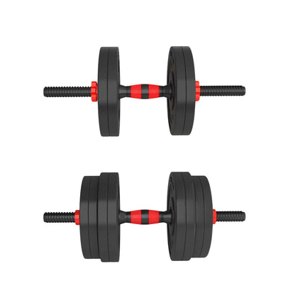 15 kg kompozītmateriāla stieņa un hanteļu komplekts
