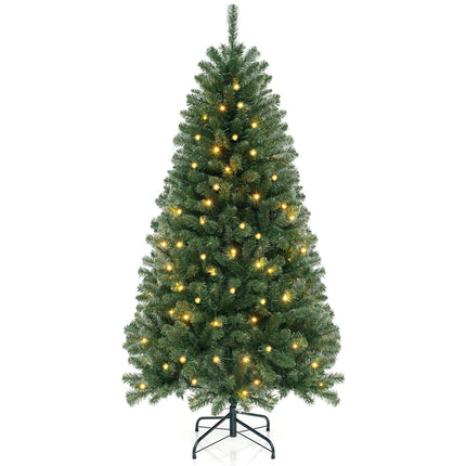 180 cm mākslīgā Ziemassvētku eglīte, 200 LED diodes, 568 zaru gali