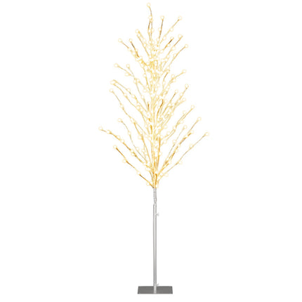 186 cm LED bērza koks ar silti baltām gaismām