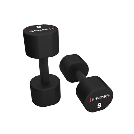 18 kg poliuretāna hanteļu komplekts