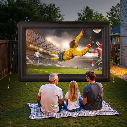 20 Ft Inflatable Movie Screen, 16:9, 600D Washable