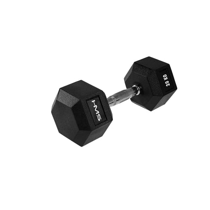 20 kg sešstūra hantele - mājas sporta zāles svarcelšanai
