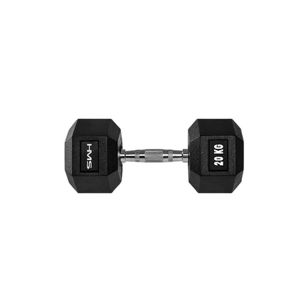 20 kg sešstūra hantele - mājas sporta zāles svarcelšanai
