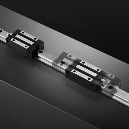20mm Linear Rail Guide Kit, 2 x 2000mm Rails, 4 Blocks