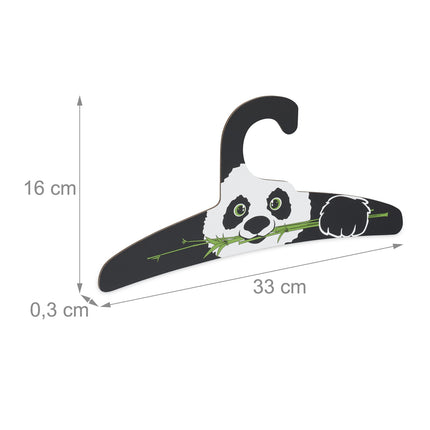 20x Bērnu Mēteļu Pakaramie Panda