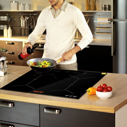24-Inch 4-Burner Induction Cooktop, Touch Control