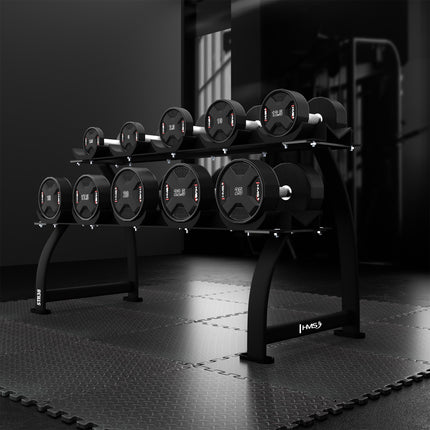2,5 kg poliuretāna hantele spēka treniņiem
