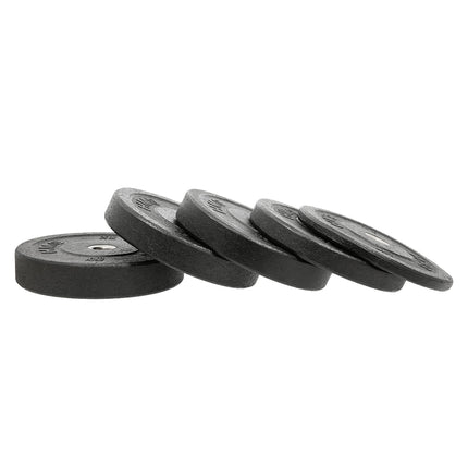 25 kg melnais olimpiskais bufera disks - svarcelšanai