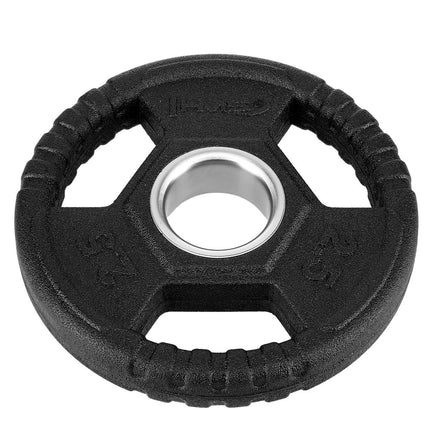 2,5 kg melns olimpiskais svara disks
