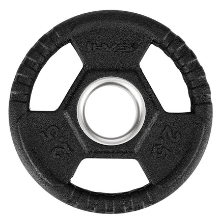 2,5 kg melns olimpiskais svara disks