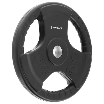 25 kg olimpiskais svara disks spēka treniņiem