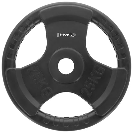 25 kg olimpiskais svara disks spēka treniņiem