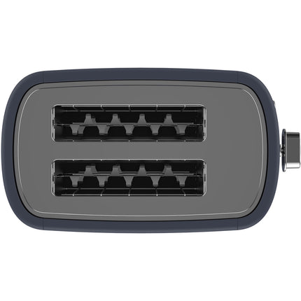 2 šķēļu tosteris, 1050 W, 6 brūnināšanas līmeņi, zils