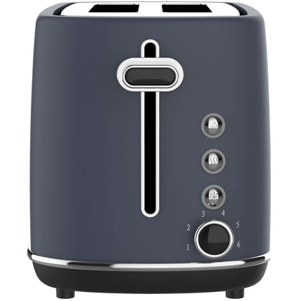 2 šķēļu tosteris, 1050 W, 6 brūnināšanas līmeņi, zils