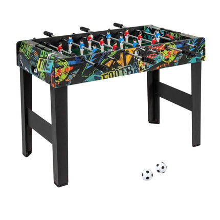 2-in-1 mini galda futbola galds, noņemamas kājas, 86 cm