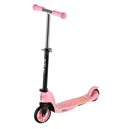 2-in-1 rozā skrejritenis bērniem