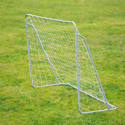 2-vienā futbola vārti ar tīklu un mērķa paneli