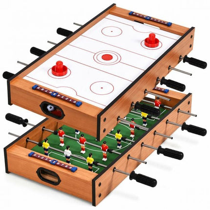 2-in-1 galda futbola un gaisa hokeja spēļu galds