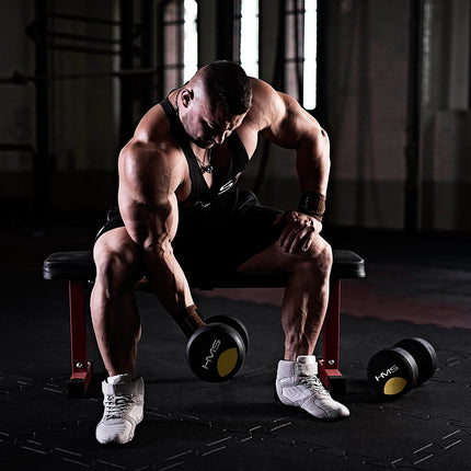 2 kg Rubber Dumbbell – Home Gym Equipment