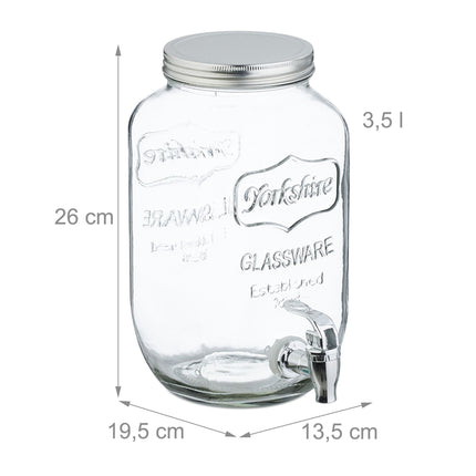 2 dzērienu dozatoru iepakojums, 3,5 litri