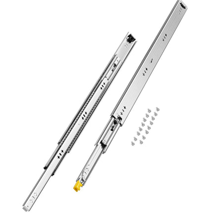 30 Inch Locking Full Extension Drawer Slides, 250 lb